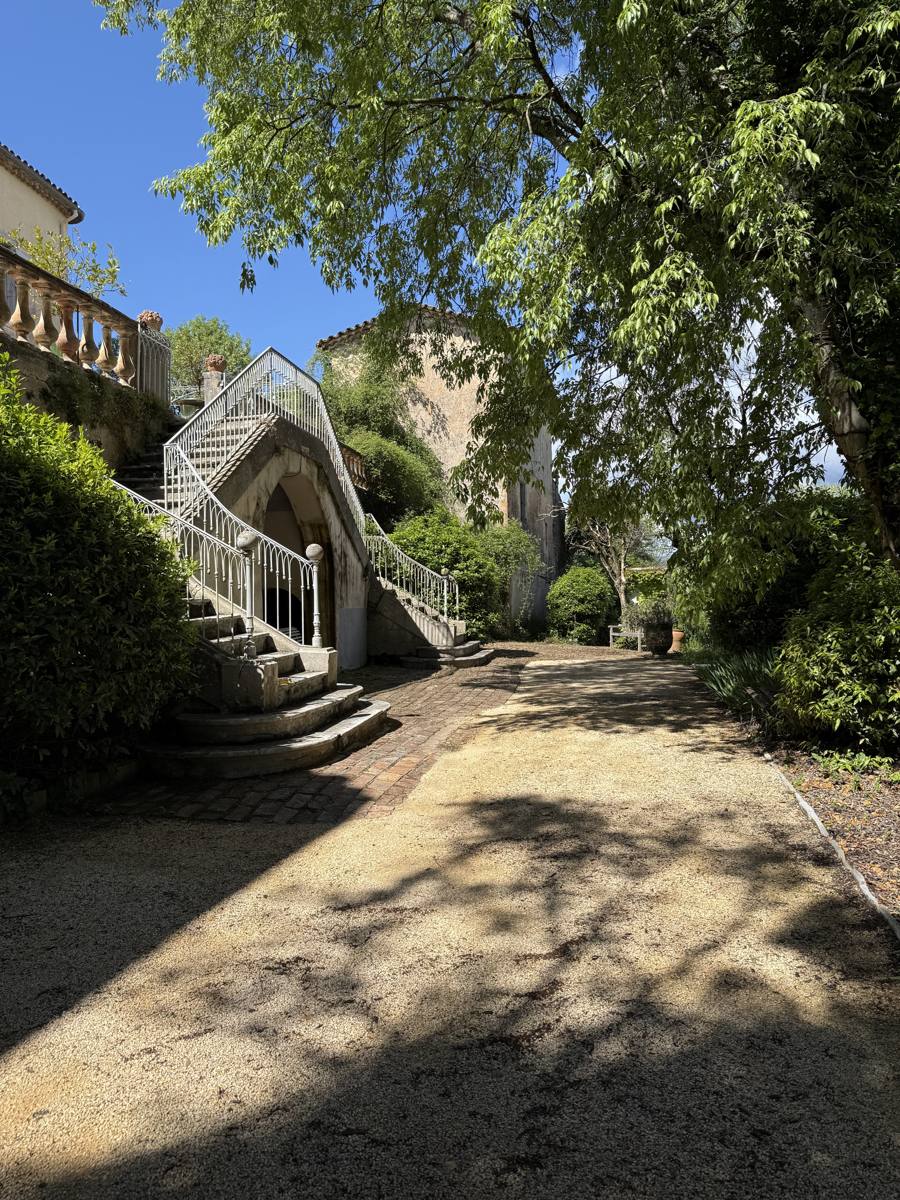 L'escalier du parc
